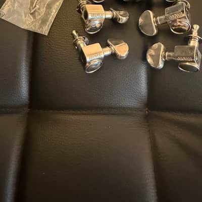 Grover Rotomatic 3+3 Tuning Machines - Chrome image 1
