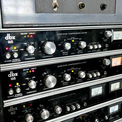 DBX 165 Compressor 1970’s - Over Easy limiter original vintage USA analog image 3
