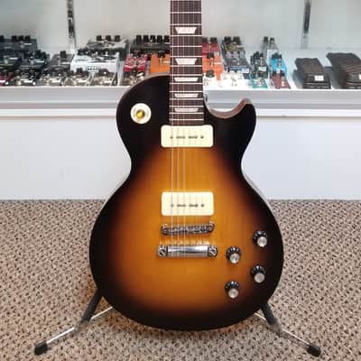 used 2013 Gibson Les Paul '50s Tribute in Satin Vintage Sunburst, Very Good Condition with OHSC image 1