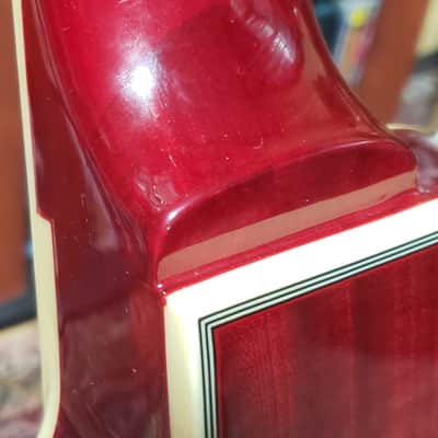 Epiphone Les Paul Custom - Heritage Special Edition 2008 w Seymour Duncan MIK - Cherry Burst image 10