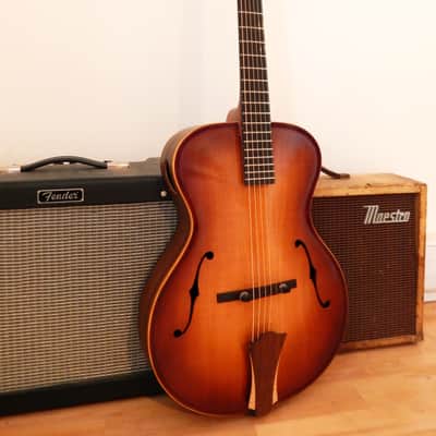 Rancourt Guitars Special Modern Signature 15” Acoustic Archtop 2017 Sienna Burst image 2