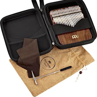 MEINL KL2101S Sonic Energy Solid Kalimba 21 Töne black walnut image 3