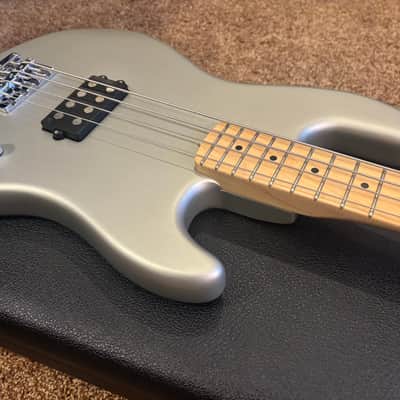 Fender Flea Artist Series Signature Active Jazz Bass 2018 Satin Inca SIlver image 12