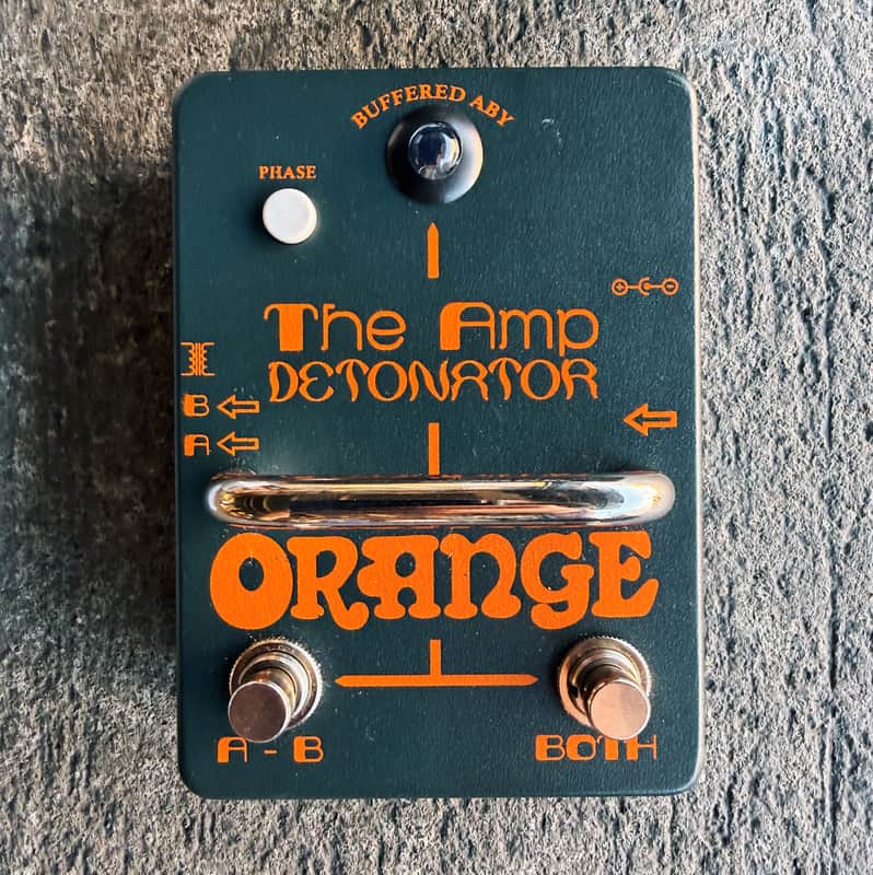 Orange Amp Detonator ABY Switcher: Pro-Level Routing for a Steal!
