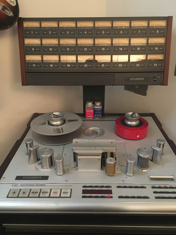 Studer A827 2" 24 Track tape machine. image 1