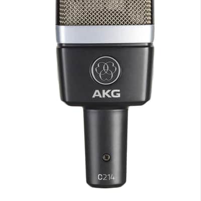 AKG C214 Large Diaphragm Cardioid Condenser Microphone | Reverb