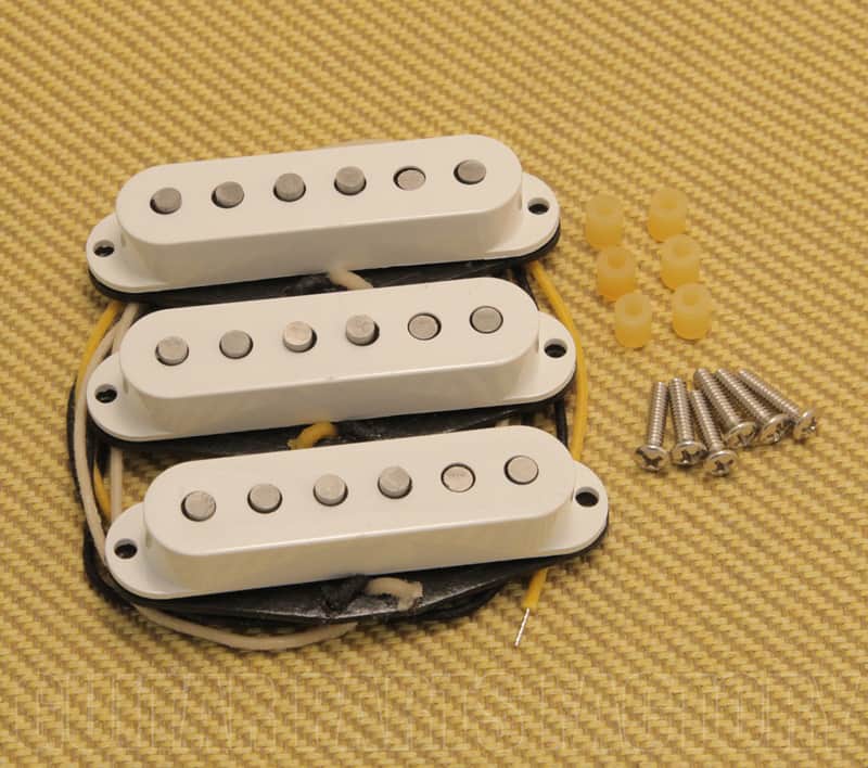 099-2111-000 Genuine Fender Custom Shop Texas Special Strat Pickup Set image 1