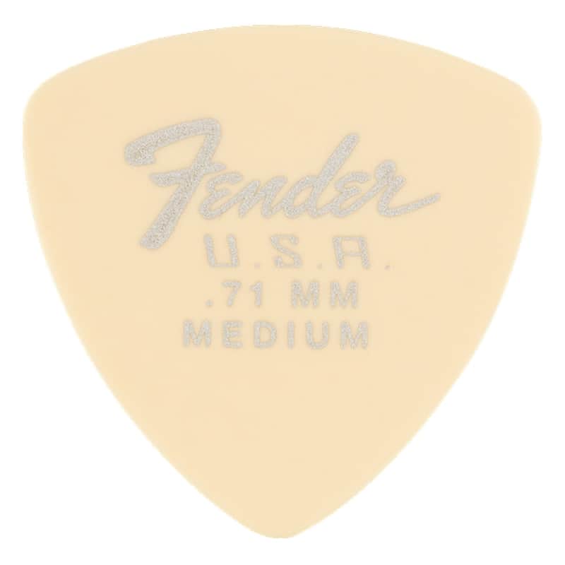 Fender Dura-Tone Delrin 346 Picks - Medium (12) image 1