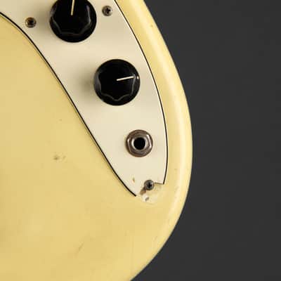 1971 Fender Musicmaster Bass Olympic White image 11
