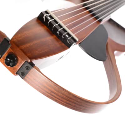 Yamaha SLG200 Nylon String SILENT Guitar w/Bag - Natural image 8