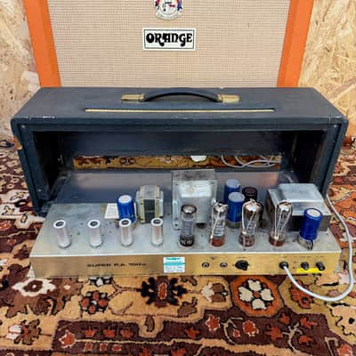 Vintage 1970 Marshall JMP Super PA 100w Metal Panel 1968 Amplifier Head *1970s* image 14