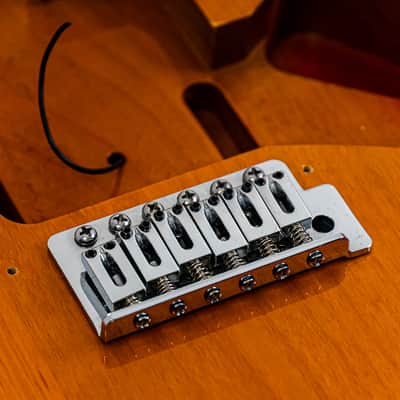 3-Tone Sunburst Stratocaster Body w/ Massive Route For Any Pickup Combo image 11