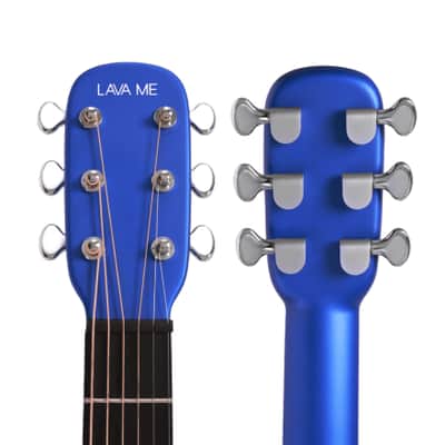 LAVA MUSIC Refurbished LAVA ME 3 Carbon Fiber Guitar 36Inch Blue 2025 image 3