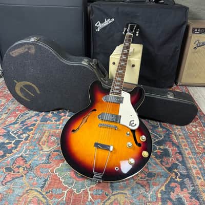 Epiphone Casino Vintage Collection Reissue Peerless Tri-Burst - 1998 image 6