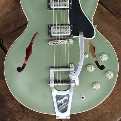 Gibson Chris Cornell Signature ES-335 201 - Olive Drab Green image 1