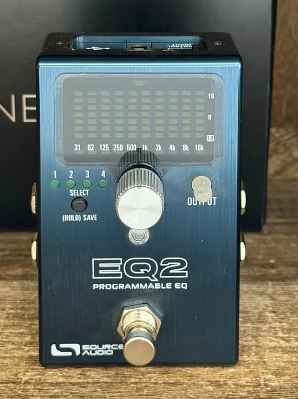 Source Audio EQ2 With Box Programmable EQ 2020 - Blue