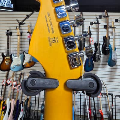 Fender American Professional II Thinline Stratocaster Electric Guitar - Transparent Daphne Blue w/OHSC & PLEK*D #035 image 6