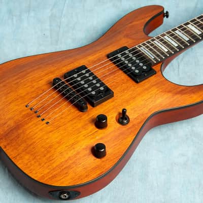 USED Schecter Diamond Series C-1 Koa Natural 2018 Electric Guitar w/OHSC image 3