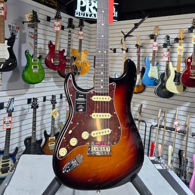 Fender American Professional II Stratocaster LH - 3 Color Sunburst w/Rosewood Fb + OSHC & PLEK*D #058 image 5
