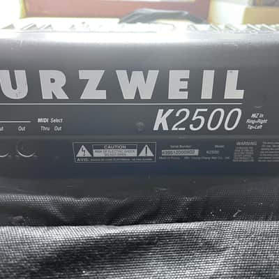 Kurzweil K2500X 88-Key Digital Workstation Synthesizer 1990s - Black image 9
