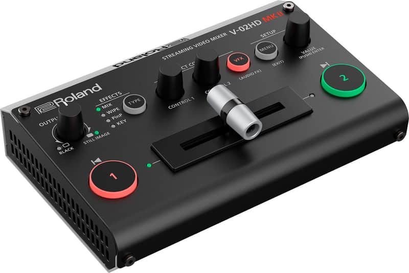 Roland Professional A/V V-02HD-MKII Multi-Format Live Streaming Video Mixer Bild 1