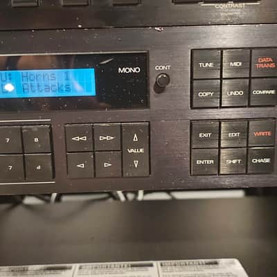 Roland D-550 Digital Piano Sound Module 1987 - Black image 2