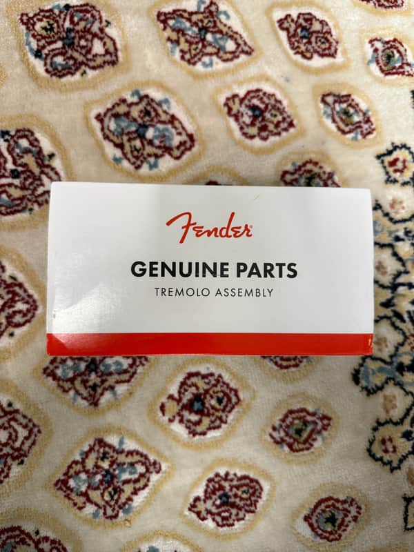 Fender 007-1014-000 Standard Stratocaster Vintage-Style Bridge Assembly 2010s - Chrome image 1
