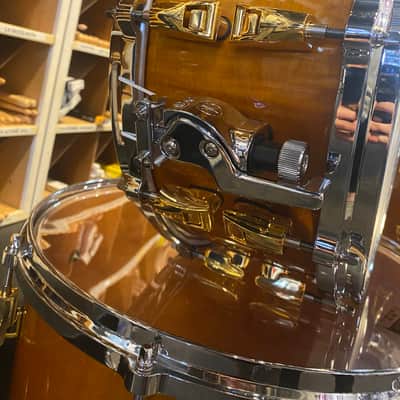 Yamaha 50th Anniversary Hybrid Maple Shell Pack - Curly Maple Antique Natural image 6