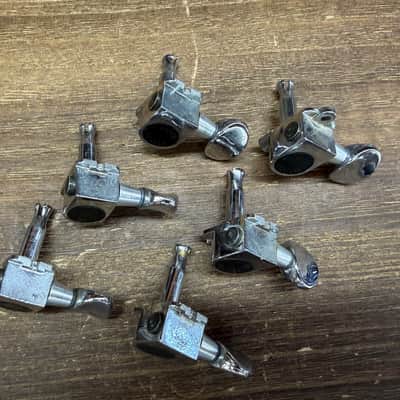 DiMarzio Lo Mass 6 on a Side Tuners Vintage Size Yngwie Malmsteen 80s - Chrome image 5