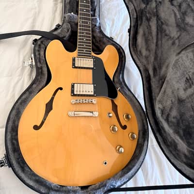 Epiphone Elitist ES-335ナチュラル Epiphone Elitist 1963 ES-335 Dot Natural 2003 – Chicago Music Exchange