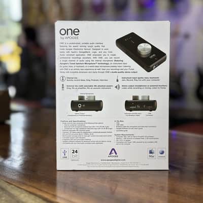 Apogee One 2 IN x 2 OUT USB Audio Interface/Microphone image 2