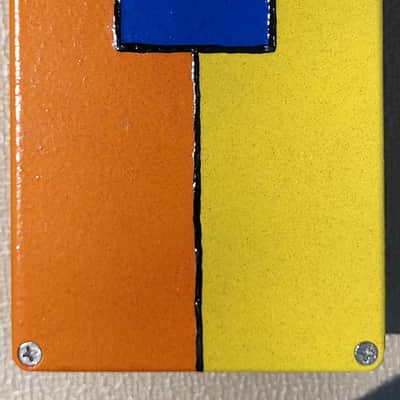 Handpainted N.E.W. C.T.G. Bass Overdrive Distortion effects pedal image 7