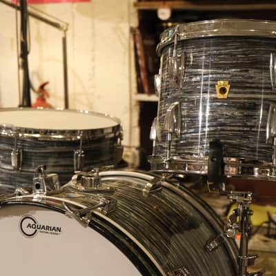 Ludwig Super Classic 22/13/16 Blue Oyster Pearl Late 60s/Early 70s image 6