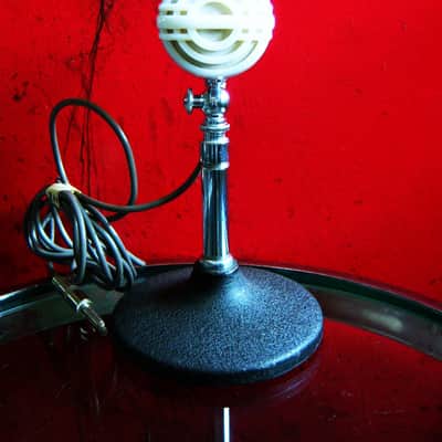 Vintage 1960's Kent M-20 crystal bullet microphone High Z Harp w cable & box Olson Lafayette Aiwa Philmore image 3