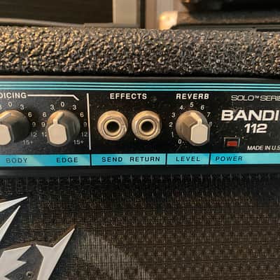 Peavey Bandit 112 Teal stripe Scorpion equipped 80’s image 15