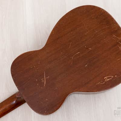 1943 Martin 0-15 Wartime Mahogany-Topped Vintage Acoustic Guitar w/ Case image 17