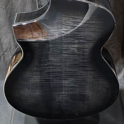 Ibanez AEWC400 Acoustic-Electric Guitar - Transparent Black Sunburst High Gloss 2025 image 5