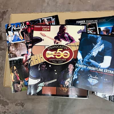 Fender Frontline Magazine Bundle (2003-2007) - Hendrix, Strat 50th Anniversary - Lot of 6 image 2