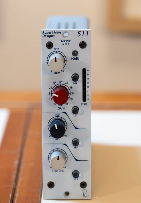 Rupert Neve Designs Portico 511 500-Series Mic Pre Module with Silk 2013 - Present - White image 1