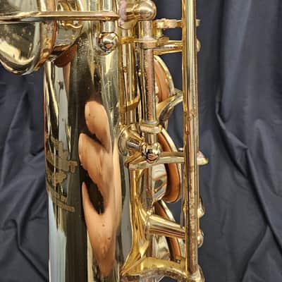 Belcrest Bb Soprano Saxophone - Lacquered Brass w/ case image 8