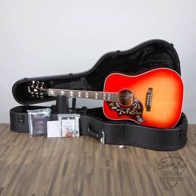 Gibson Hummingbird Standard Vintage Cherry Sunburst Acoustic-Electric Guitar Left-Handed(Bennetbreeze) image 8