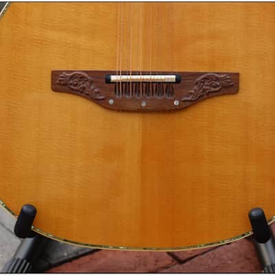 Ovation Custom Legend 12 String - 1658 1981 Natural Gloss image 3