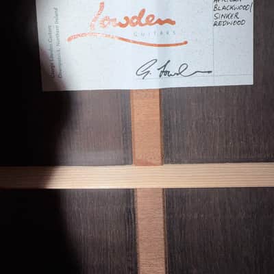 Lowden F-50 Sinker Redwood / African Blackwood w/ LR Baggs HiFi Duet + OHSC image 2