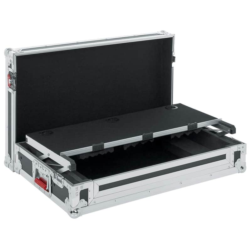 Gator GTOURDSPDDJ1000 G-Tour Road Case for Pioneer DDJ-1000 with Sliding Laptop Platform image 1