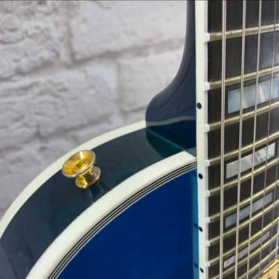 2001 The Heritage H-157 Custom 3-Pickup Neptune Blue Burst image 6
