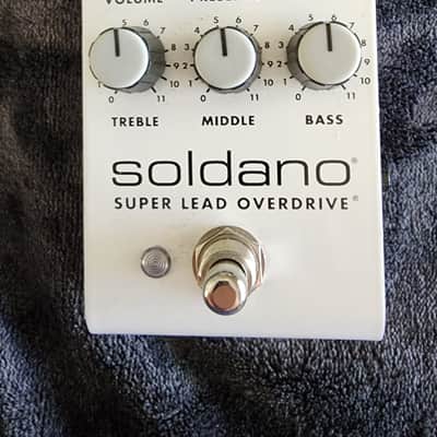Soldano SLO Pedal 2022 - Present - White image 1