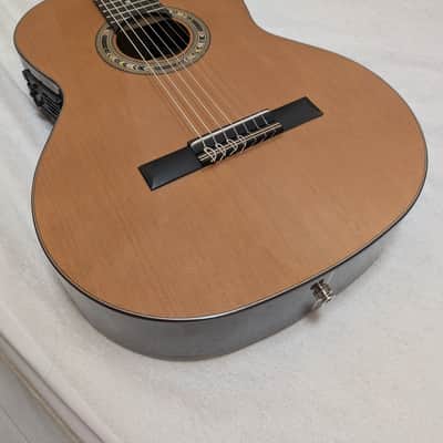 Kremona Fiesta F65CW-7S 7-String Nylon Classical Guitar – Fishman Electronics, Gig Bag Included – Mint image 3