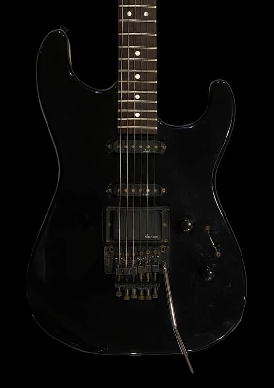 Charvel Model 3 - Circa 1986 1987 - Made in Japan - MIJ - Black - w/ Charvel GigBag image 1