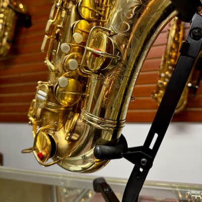 Conn Gold Plated New Wonder II Chu 213xxx Alto Saxophone RARE PORTRAIT ENGRAVING image 13