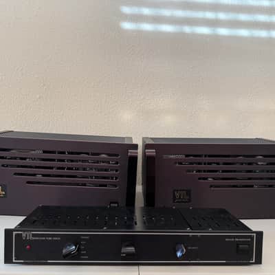 VTL MB-250 Monoblock Amplifiers Pair and VTL Deluxe Preamplifier image 1